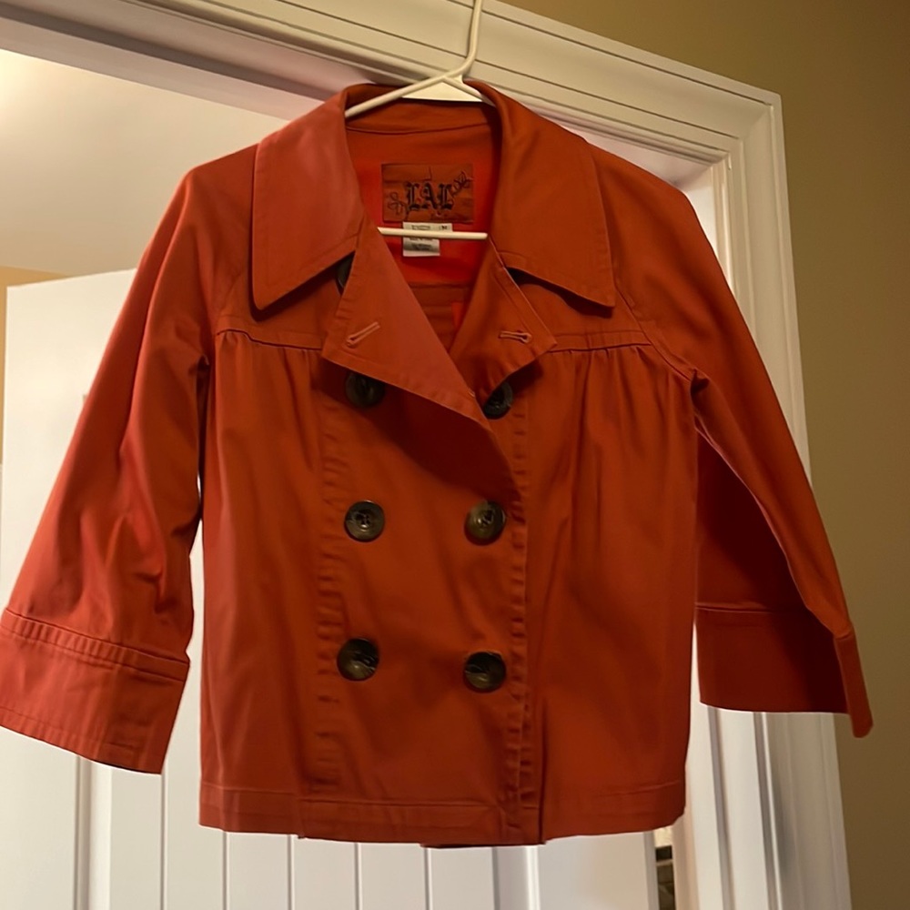 Light weight cape style blazer